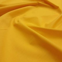 Classic Polycotton Fabric | Mustard