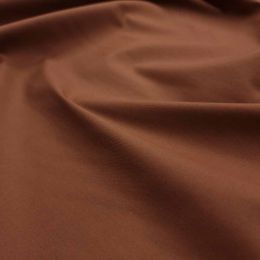 Classic Polycotton Fabric | Brown