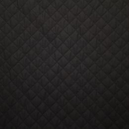 Classic Polycotton Fabric Quilted | Black