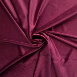 Velour Velvet Fabric | Magenta