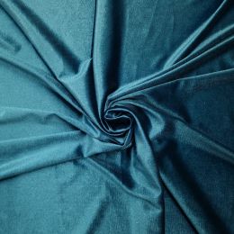 Velour Velvet Fabric | Teal
