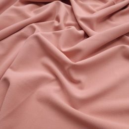 Scuba Crepe Fabric | Rose