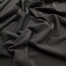 Scuba Crepe Fabric | Grey
