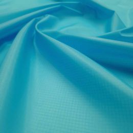 Rip-Stop Water-Resistant Fabric | Turquoise