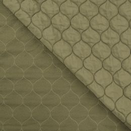 Quilted Coating Fabric | Soft Silvio Sage