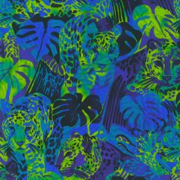 Robert Kaufman Fabric | Midnight In The Jungle 21968-69