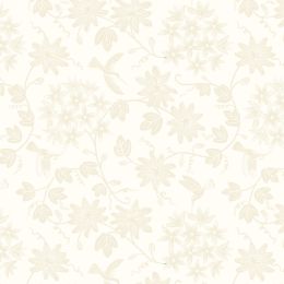 Tiny Tonals SS24 Lewis & Irene Fabric | Hummingbird Cream On Cream