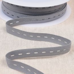 15mm Buttonhole Elastic | Multiple Shades