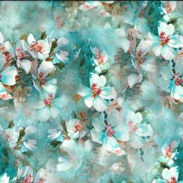 Cotton Lawn Digital Print | Floral Design