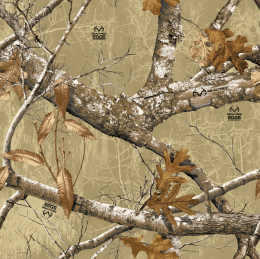 Printed AntiPil Polar Fleece | Camouflaged Real Tree Licensed Design