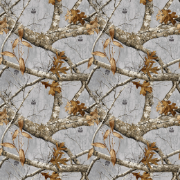 Printed AntiPil Polar Fleece | Camouflaged Real Tree Licensed Design