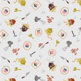 Small Things Fairytales Lewis & Irene Fabric | Piggies