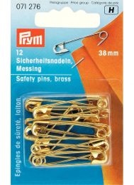 Prym Safety Pins Gold | 38mm