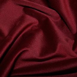 High Velvet Fabric | Burgundy