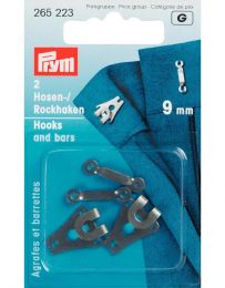 Hooks & Bars, 9mm Black | Prym