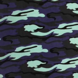 Printed AntiPil Polar Fleece | Urban Camo