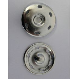 Jumbo Snap Fasteners 30mm | Silver - Pack Of 3