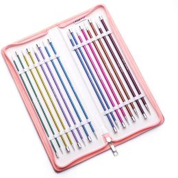 KnitPro Single Ended Deluxe Knitting Needle Set - Zing - 30cm
