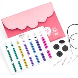 KnitPro - Zing - Circular Interchangeable Knitting Needles Midi Set