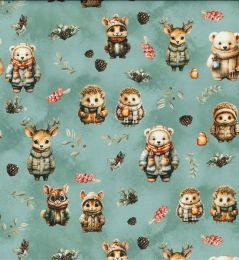 Luxury Sweatshirt Fabric | Cosy Critters