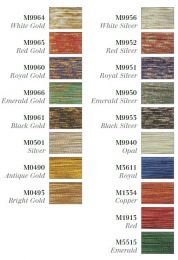 Metallic Machine Embroidery Thread - Plain & Variegated Options