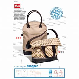 Sewing Pattern & DVD | Bag Bottom | Caroline Shopper