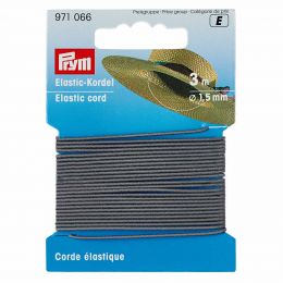 Elastic-Cord, 1.5mm x 3m - Grey | Prym