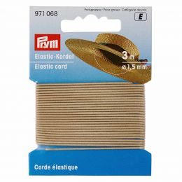 Elastic-Cord, 1.5mm x 3m - Beige | Prym