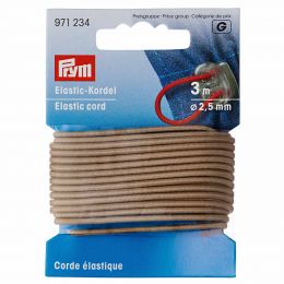 Elastic-Cord Strong, 2.5mm x 3m - Beige | Prym