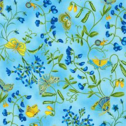Robert Kaufman Fabric | Parvaneh's Butteflies