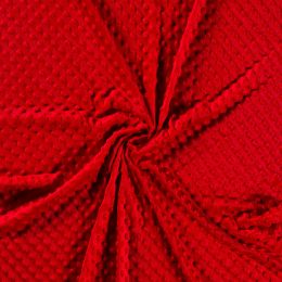 Premium Dimple Fleece | Red