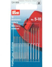 Millinery Needles, Gold Eye No. 5-10 Asst | Prym