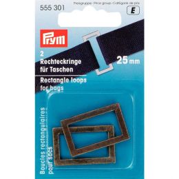 Rectangle Loop For Bags 25mm | Antique Brass | Prym - 555301