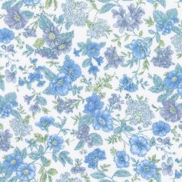 Robert Kaufman Fabric | Garden Blues