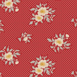 Tilda Merry Little Christmas Fabric | Joy Red