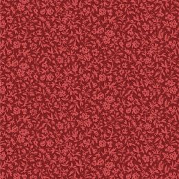 Tilda Merry Little Christmas Fabric | Tipsy Eve Burgundy