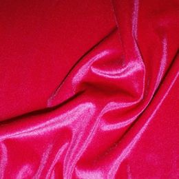 Velour Velvet Fabric | Cerise