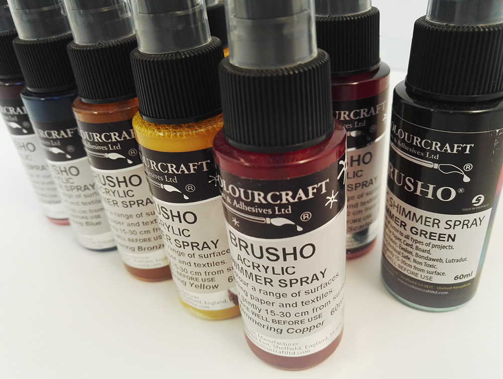 Brusho-Acrylic-Shimmer-Spray-60ml-Category-Image